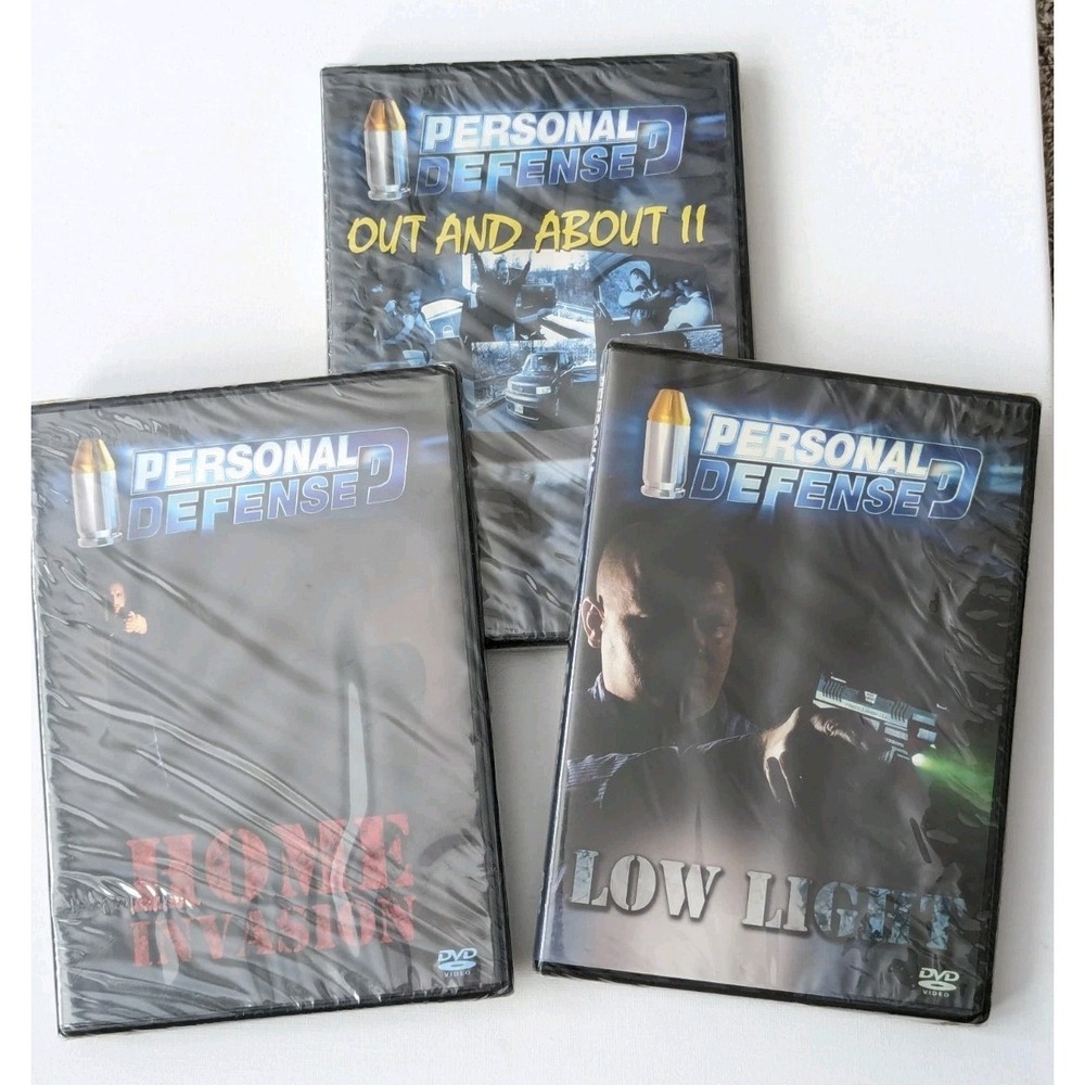 Personal Defense Home Invasion, Low Light, Out & About II (Set Of 3 DVDs, 2012) - Picture 9 of 9